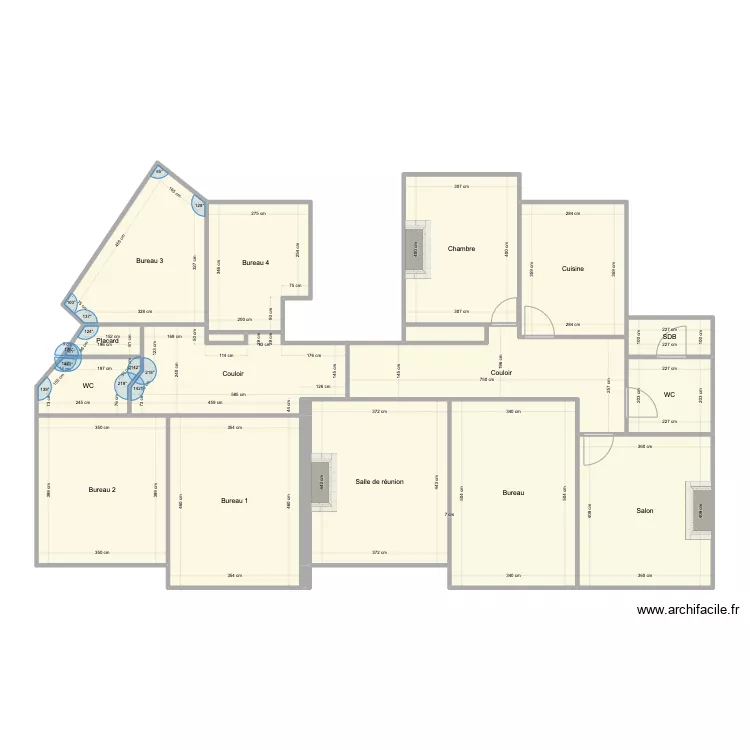 appart pg sommeillier. Plan de 