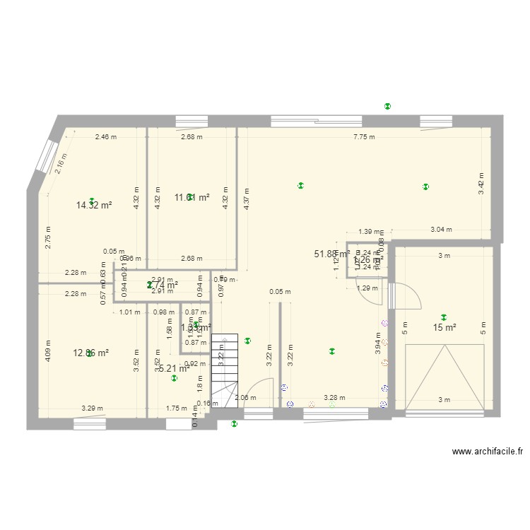 Plan Version 3. Plan de 0 pièce et 0 m2