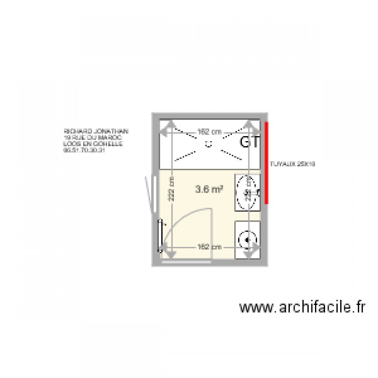 RICHARD JONATHAN . Plan de 0 pièce et 0 m2