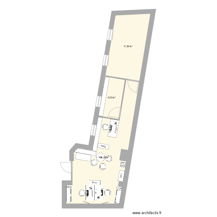 Bureau Sécurité Actuel. Plan de 0 pièce et 0 m2