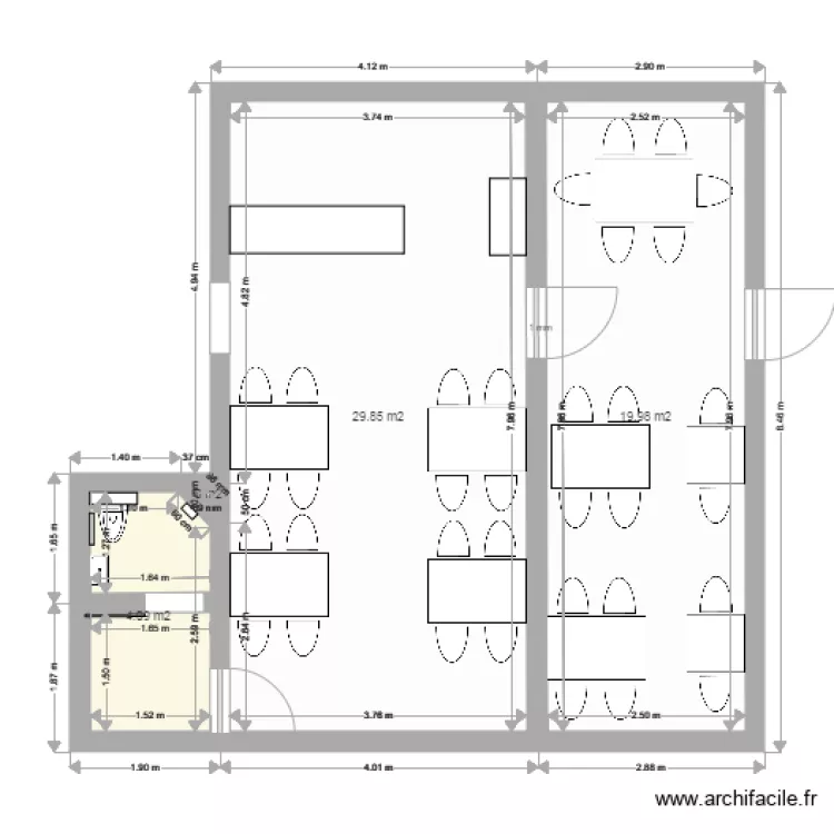 LA BIGOUDENE. Plan de LA BIGOUDENE. Plan de