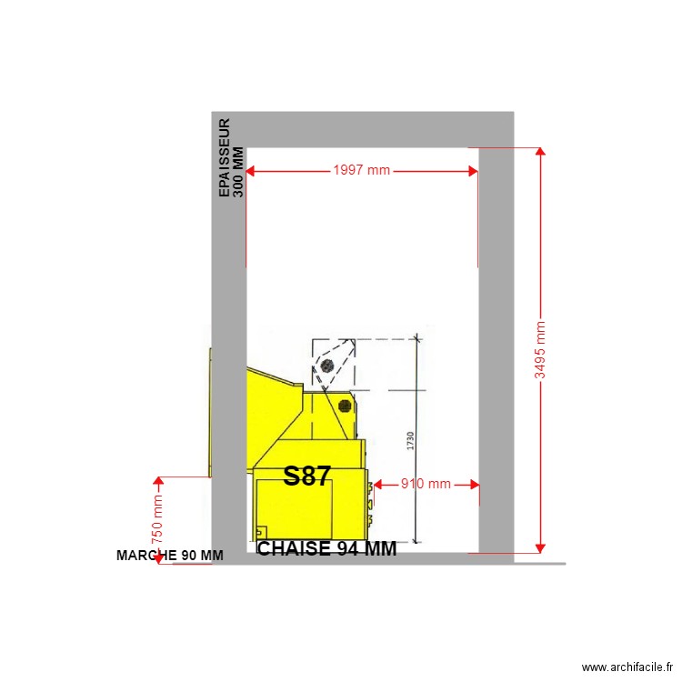 COUPE PROJET ST JEAN DU VAR S87. Plan de 0 pièce et 0 m2