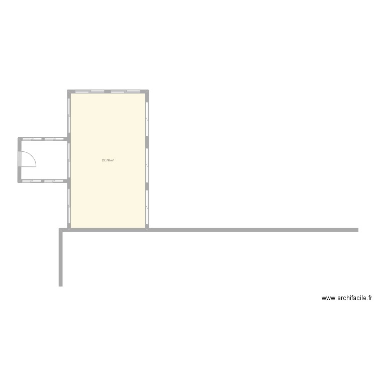 cuisine d'été. Plan de 0 pièce et 0 m2
