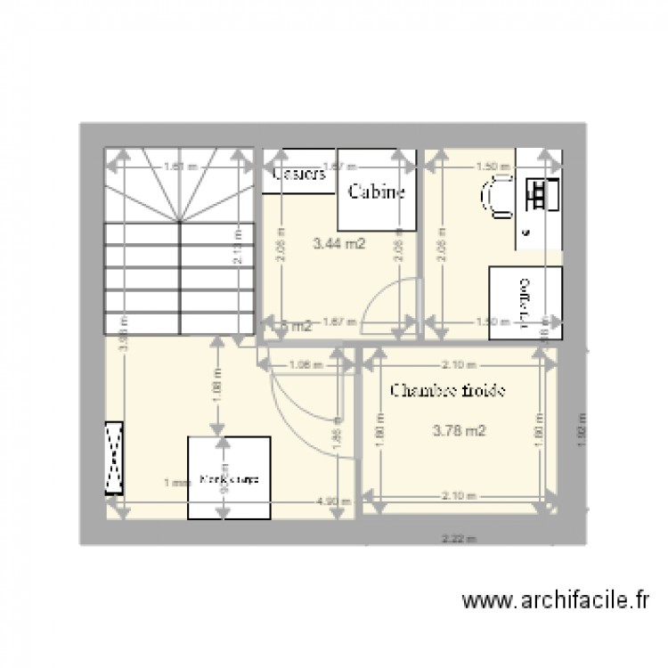 Anwerp préprojet sous sol. Plan de 0 pièce et 0 m2