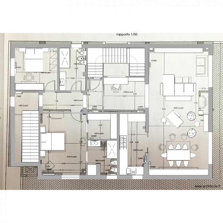 ANDREA Arredi. Plan de 0 pièce et 0 m2