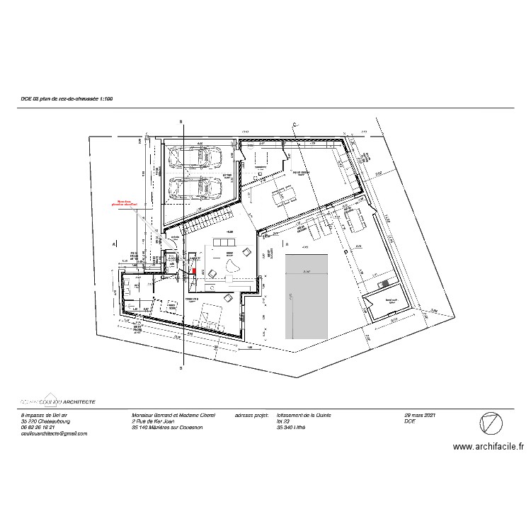 BERNARD nourrices plancher chauffant. Plan de 0 pièce et 0 m2