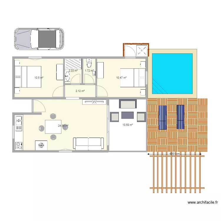 villa 1 CUSSET REGULUS. Plan de villa 1 CUSSET REGULUS. Plan de