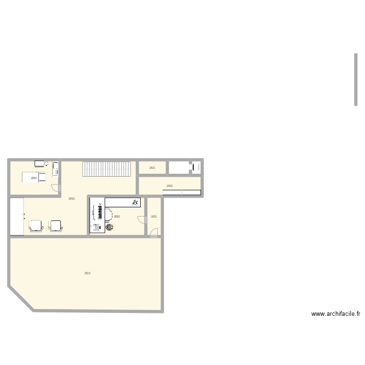 magasin. Plan de 0 pièce et 0 m2