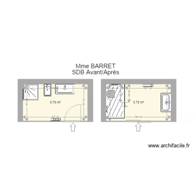 SDB BARRET AvAp. Plan de 