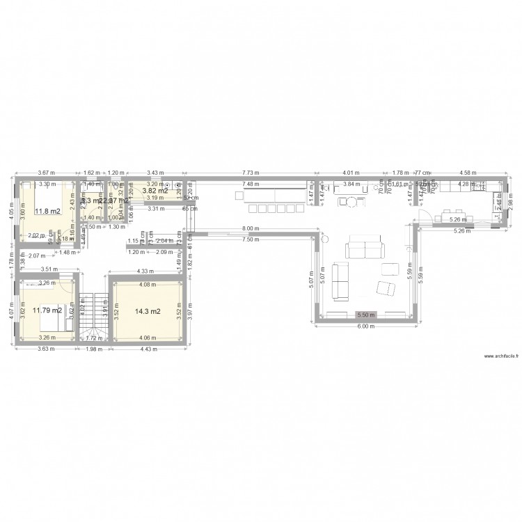 YEU 2. Plan de 0 pièce et 0 m2