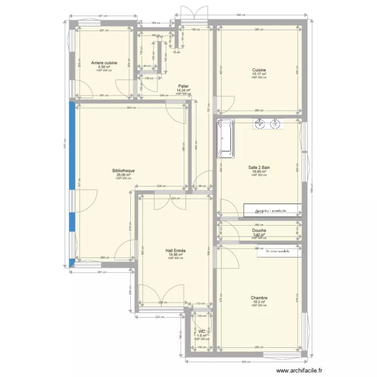 Projet Portet DUMAS  RDC Terrasse partie 1940. Plan de 