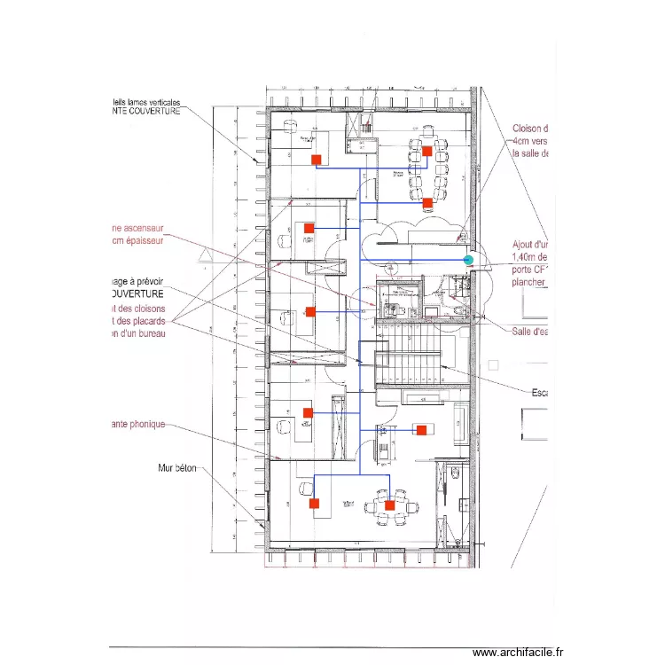 SCI CALLAC reseau clim R2. Plan de SCI CALLAC reseau clim R2. Plan de
