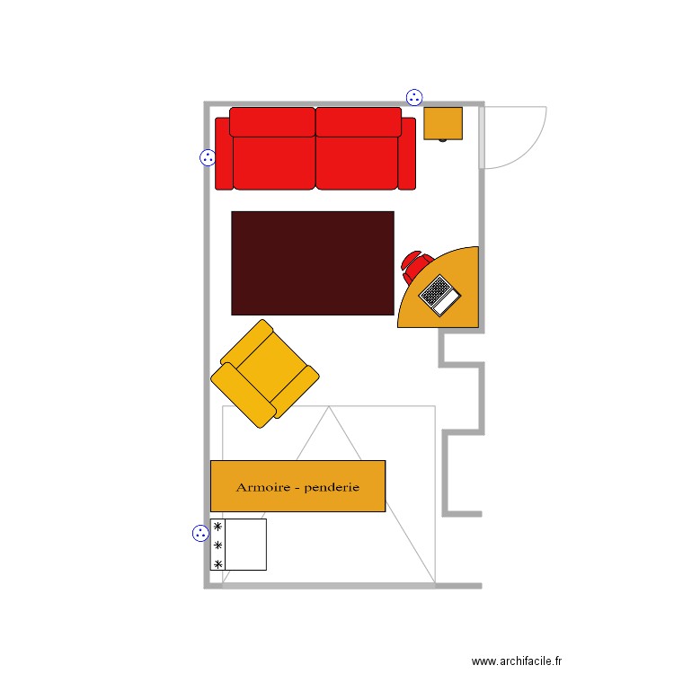 Garage Villa Molitor. Plan de 0 pièce et 0 m2