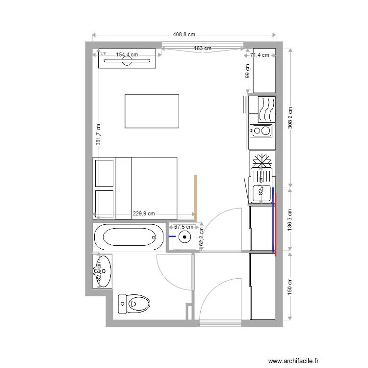 Studio Nico projet 3. Plan de Studio Nico projet 3. Plan de