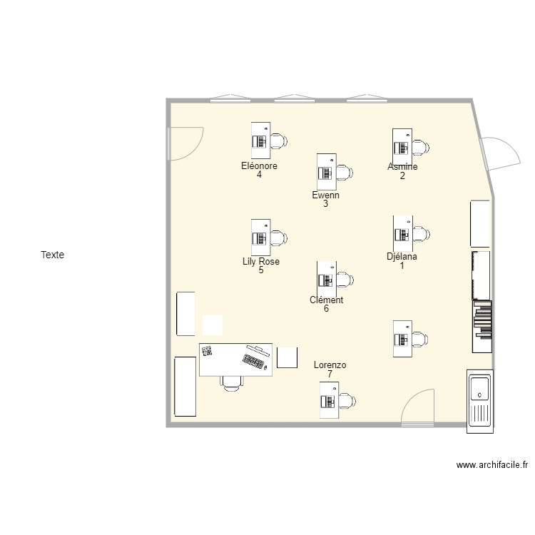 SEGPA 2. Plan de 0 pièce et 0 m2