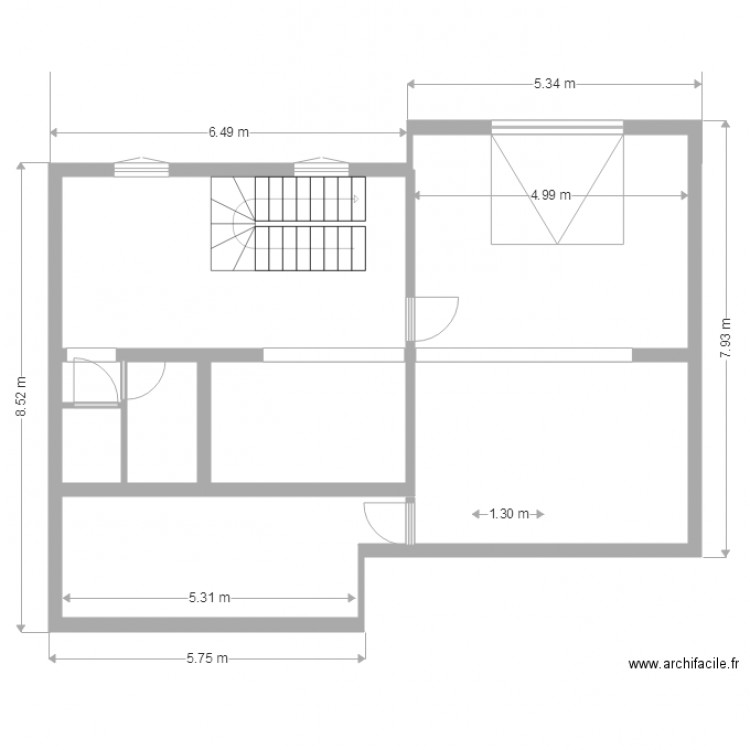 GARAGE. Plan de 0 pièce et 0 m2