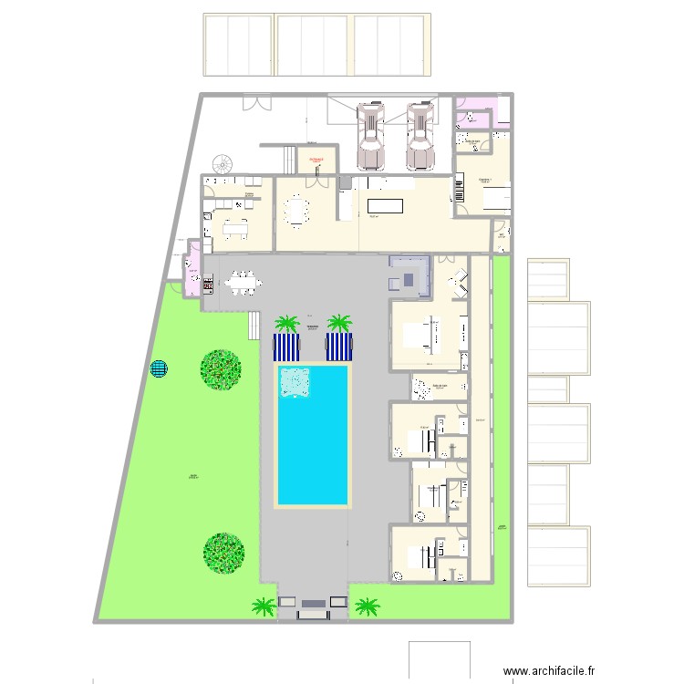 SALY 2 3 _ 2 - V2. Plan de 23 pièces et 948 m2