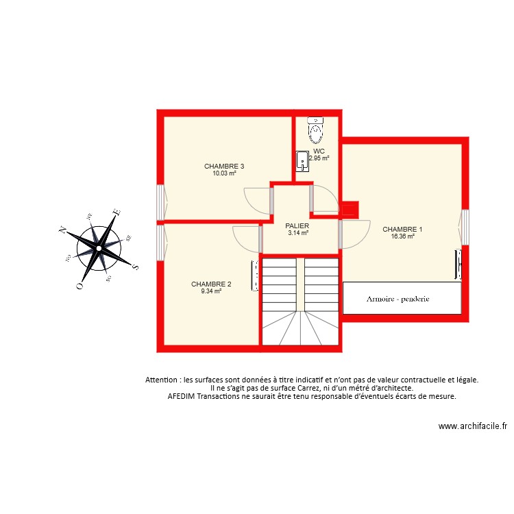 BI 5162 ETAGE . Plan de 0 pièce et 0 m2