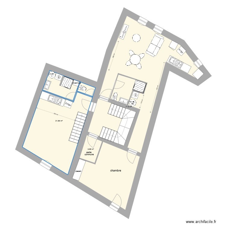 étage 4 version 26 juin 2019. Plan de 0 pièce et 0 m2