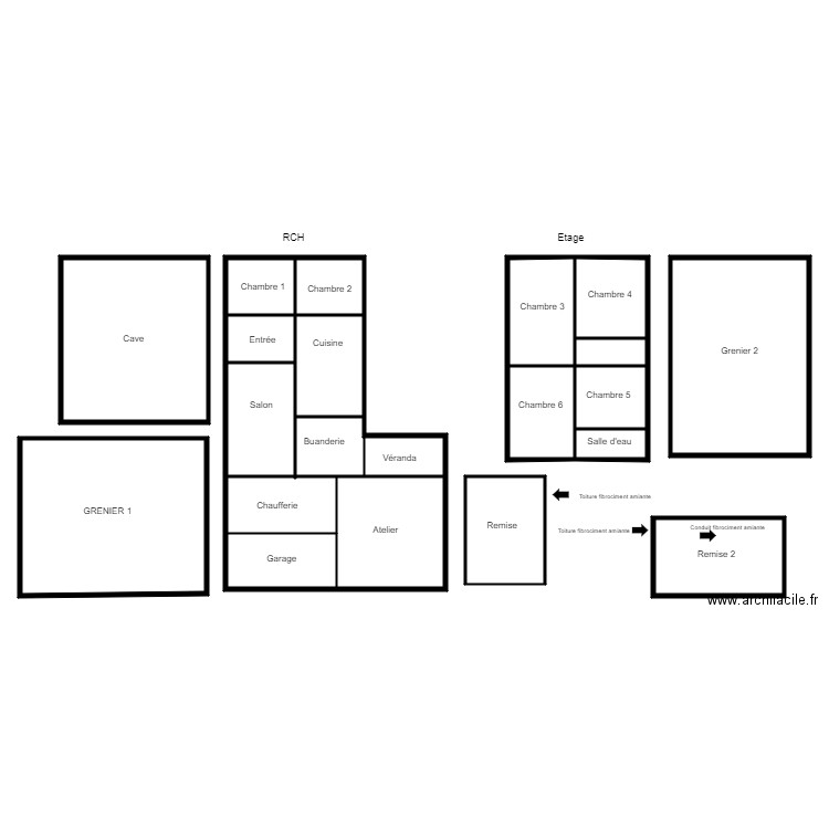 Croquis LAUCH. Plan de 0 pièce et 0 m2