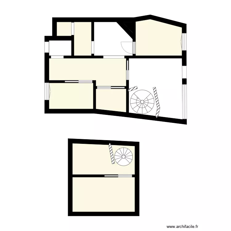 LE TEMPS DE VIVRE 75015 PARIS. Plan de 