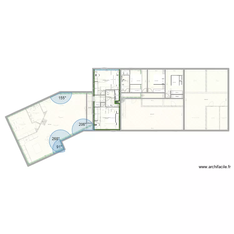 Bas Jarret Vougy OK5. Plan de 