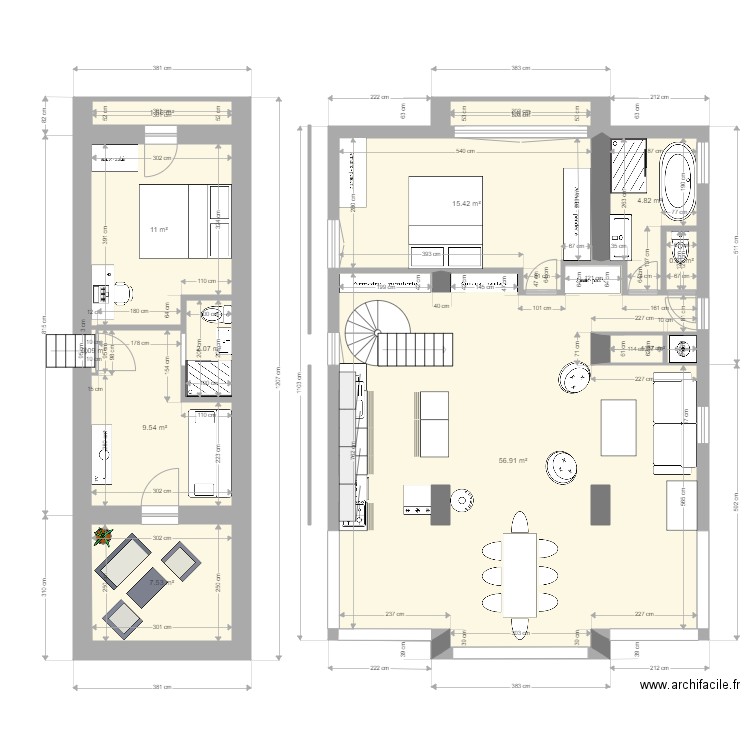 voltaire11 actuel. Plan de 0 pièce et 0 m2