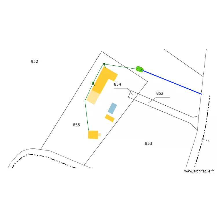 berthe guilhem. Plan de 