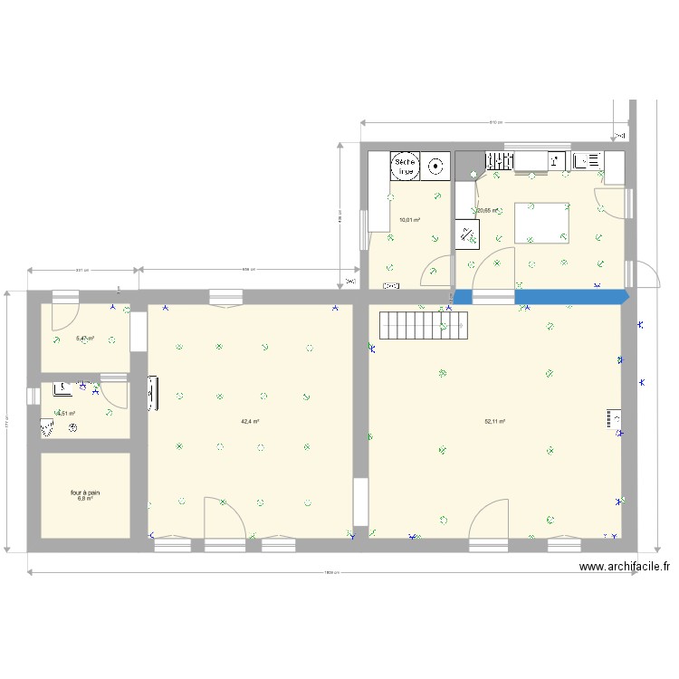 colas 27 11 21 rdc. Plan de 0 pièce et 0 m2