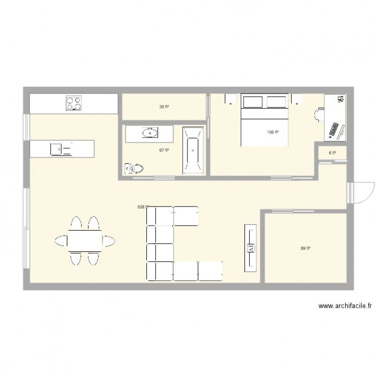 Maison de Hobbit 2. Plan de 0 pièce et 0 m2