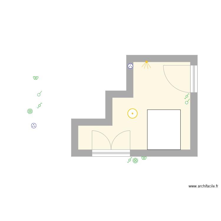 Manoir rdc CHAUFFERIE AMENAGEE. Plan de 0 pièce et 0 m2