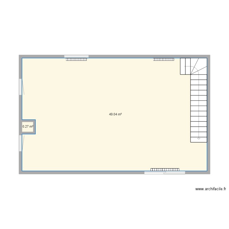 plan R1 maison. Plan de 0 pièce et 0 m2