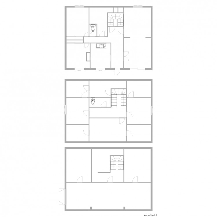 MAISON SABRE. Plan de 0 pièce et 0 m2