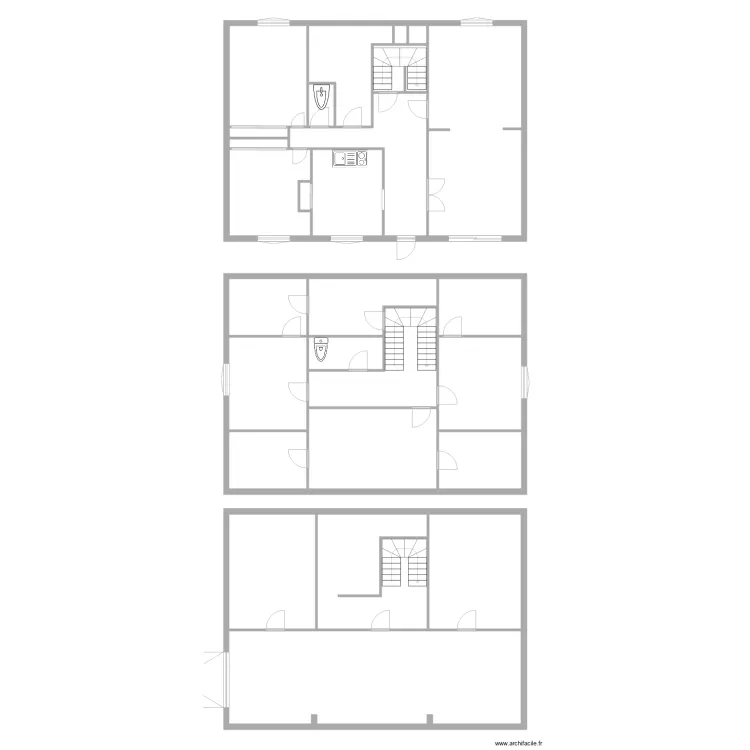 MAISON SABRE. Plan de 