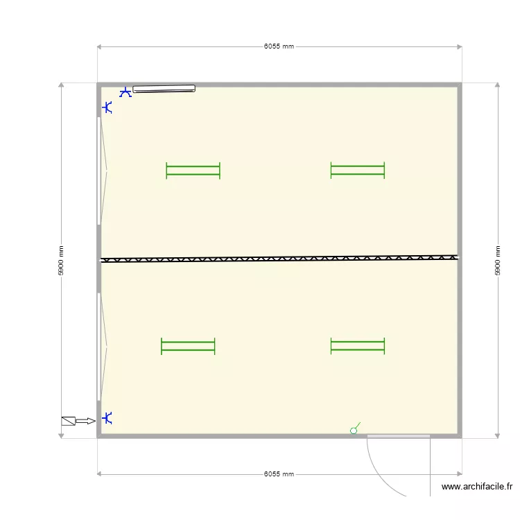 Modules d'occasion 363001 et 363002. Plan de 