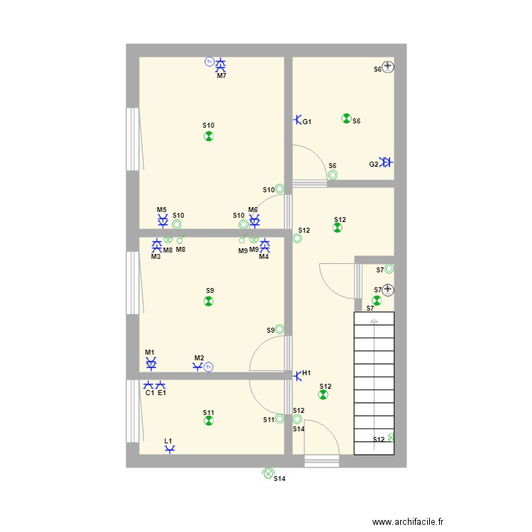 SCHEMA PPOSITION FRED BALATRE REZ. Plan de 0 pièce et 0 m2