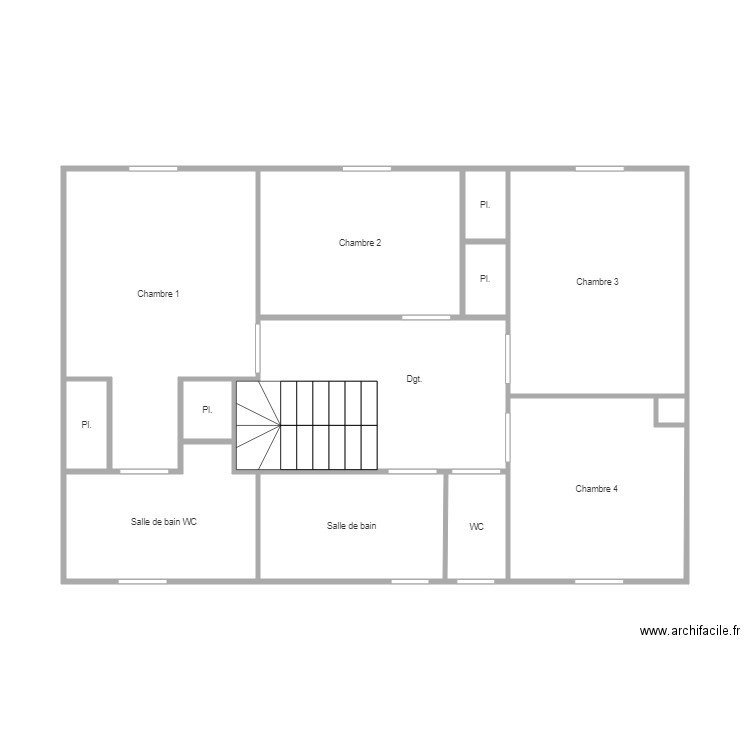 ETAGE BECKER. Plan de 0 pièce et 0 m2