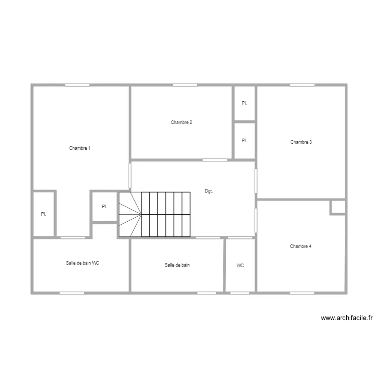 ETAGE BECKER. Plan de 