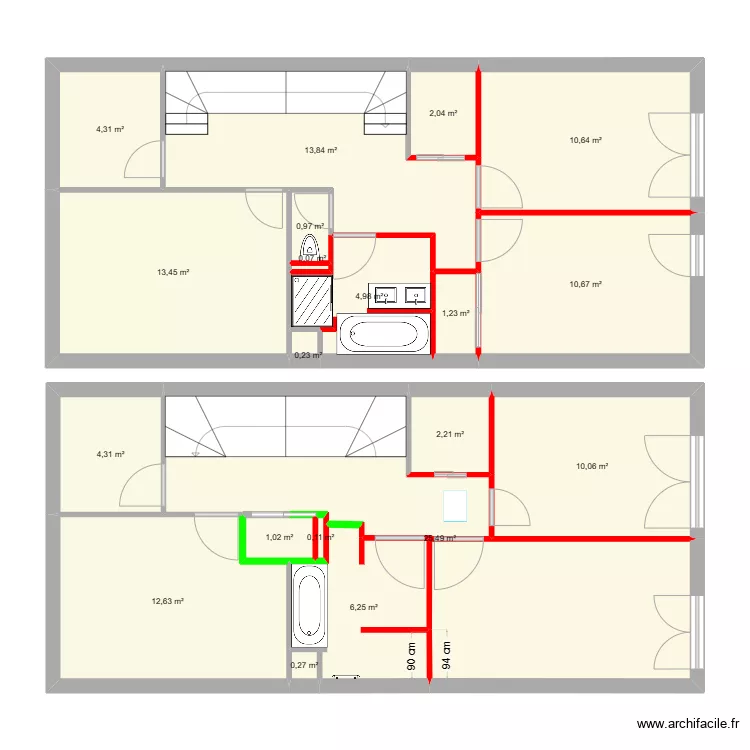 MERMOZ ETAGEBIS. Plan de MERMOZ ETAGEBIS. Plan de
