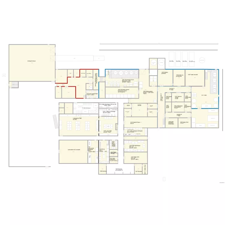 V185 Agrandissement 18 000p2 V5 . Plan de V185 Agrandissement 18 000p2 V5 . Plan de