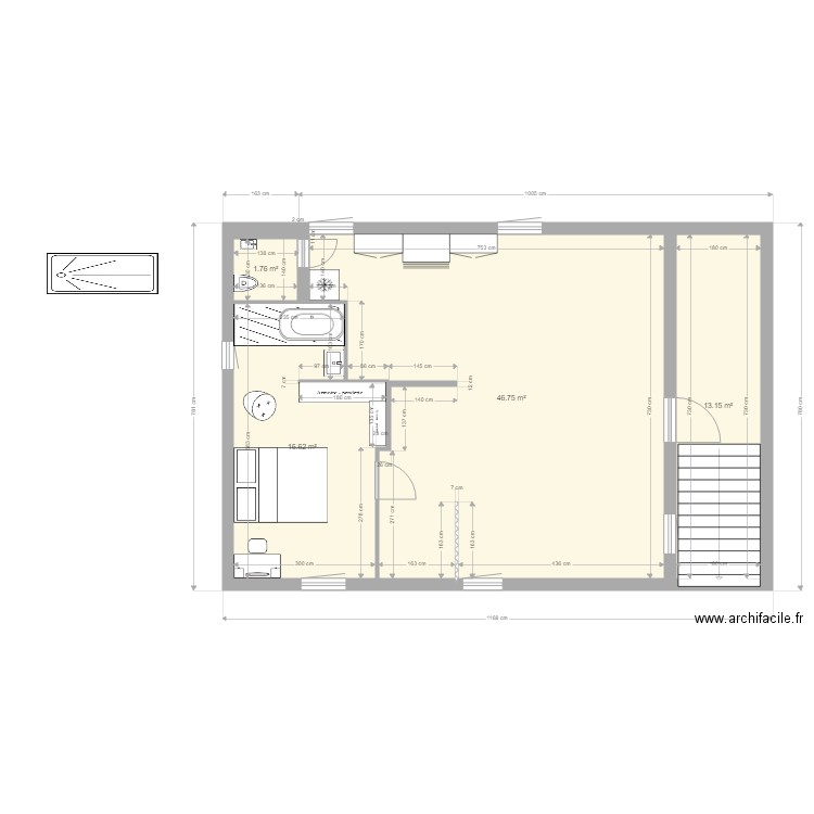 PLAN  PROJET 10 cotes ok. Plan de 0 pièce et 0 m2