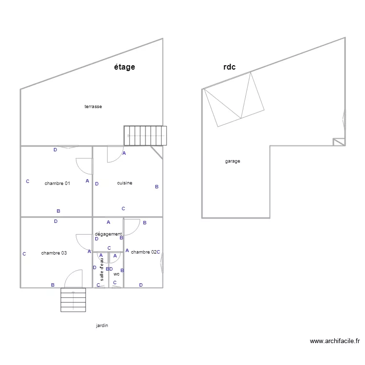 grolleau PB. Plan de grolleau PB. Plan de