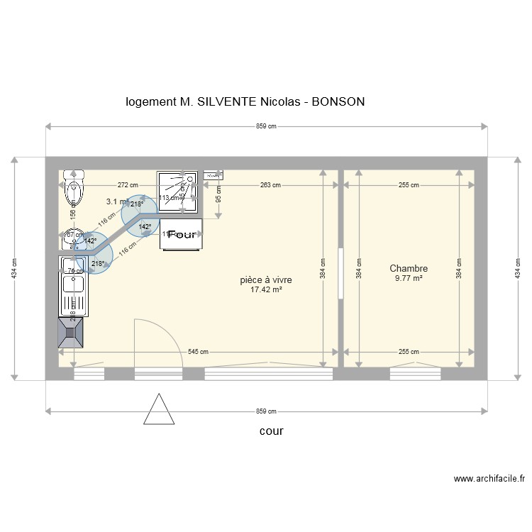 SILVENTE. Plan de 0 pièce et 0 m2