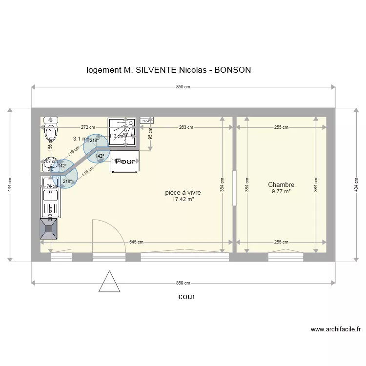 SILVENTE. Plan de 