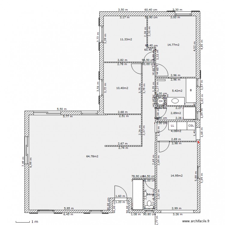 yucca3. Plan de 0 pièce et 0 m2