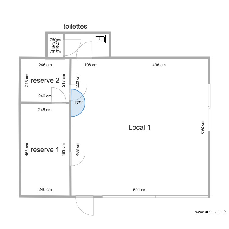 espace couvert garage. Plan de 0 pièce et 0 m2