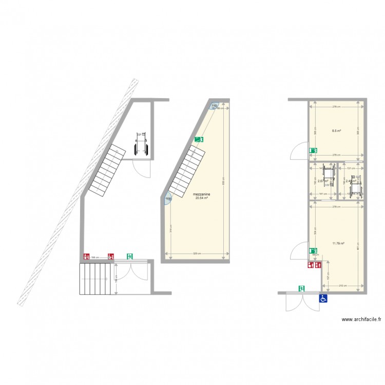 escrime plassac 2. Plan de 0 pièce et 0 m2