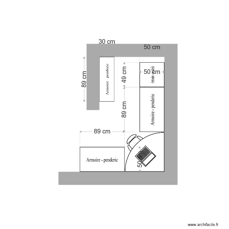 Economat V2. Plan de 0 pièce et 0 m2