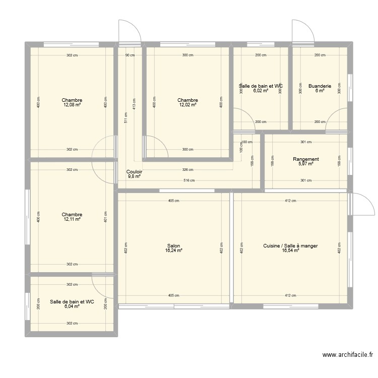 tauone. Plan de 0 pièce et 0 m2
