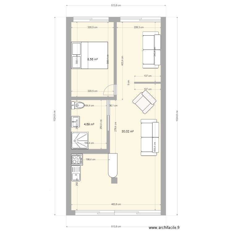 Carqueiranne version DA. Plan de 0 pièce et 0 m2